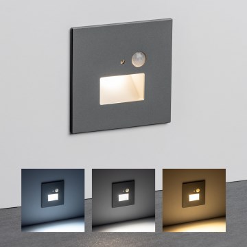 LED Iluminação de escada com um sensor de movimento LED/1,5W/230V 3000K/4000K/6500K