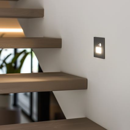 LED Iluminação de escada com um sensor de movimento LED/1,5W/230V 3000K/4000K/6500K