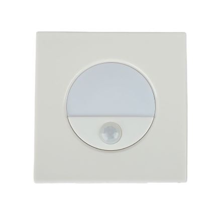 LED Iluminação de escada com um sensor de movimento LED/3W/230V 4000K branco