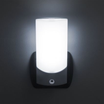 LED Iluminação de orientação para tomada com sensor LED/1W/230V 6000K