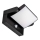 LED Iluminação de parede exterior com sensor LED/17W/230V 4000K IP65 preto