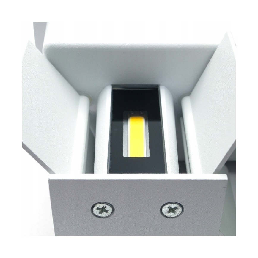 LED Iluminação de parede exterior LED/12W/230V IP54 branco