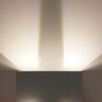 LED Iluminação de parede exterior LED/12W/230V IP54 preto