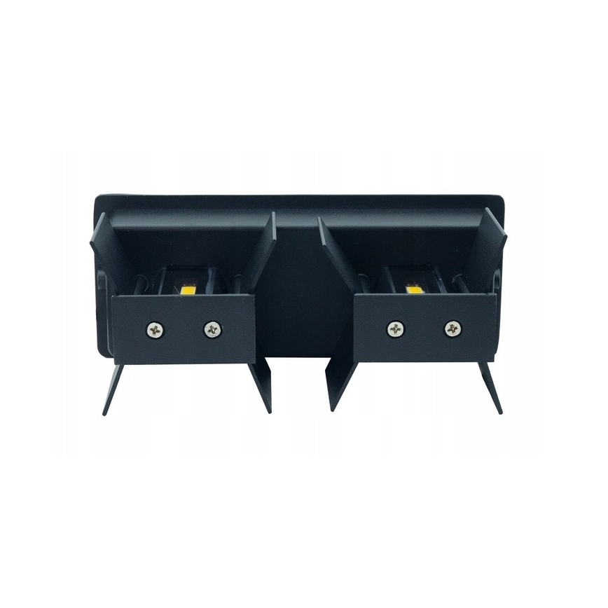 LED Iluminação de parede exterior LED/12W/230V IP54 preto