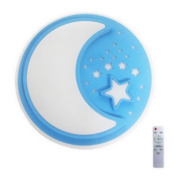 LED Iluminação de teto para criança com regulação NOTTE LED/40W/230V + controlo remoto