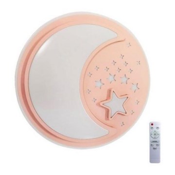 LED Iluminação de teto para criança com regulação NOTTE LED/40W/230V + controlo remoto
