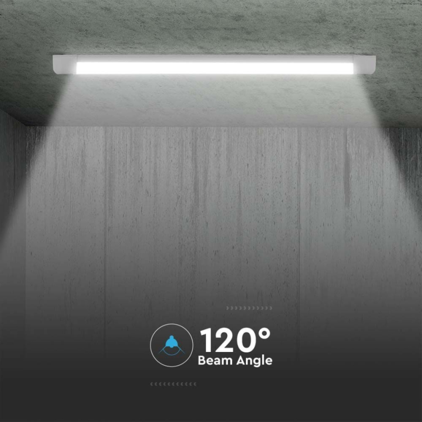 LED Iluminação fluorescente LED/50W/230V 6500K 150 cm branco