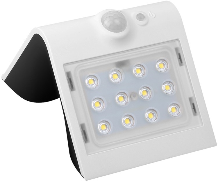 LED Iluminação solar com sensor de movimento LED/1,5W/1200 mAh 3,7V IP65