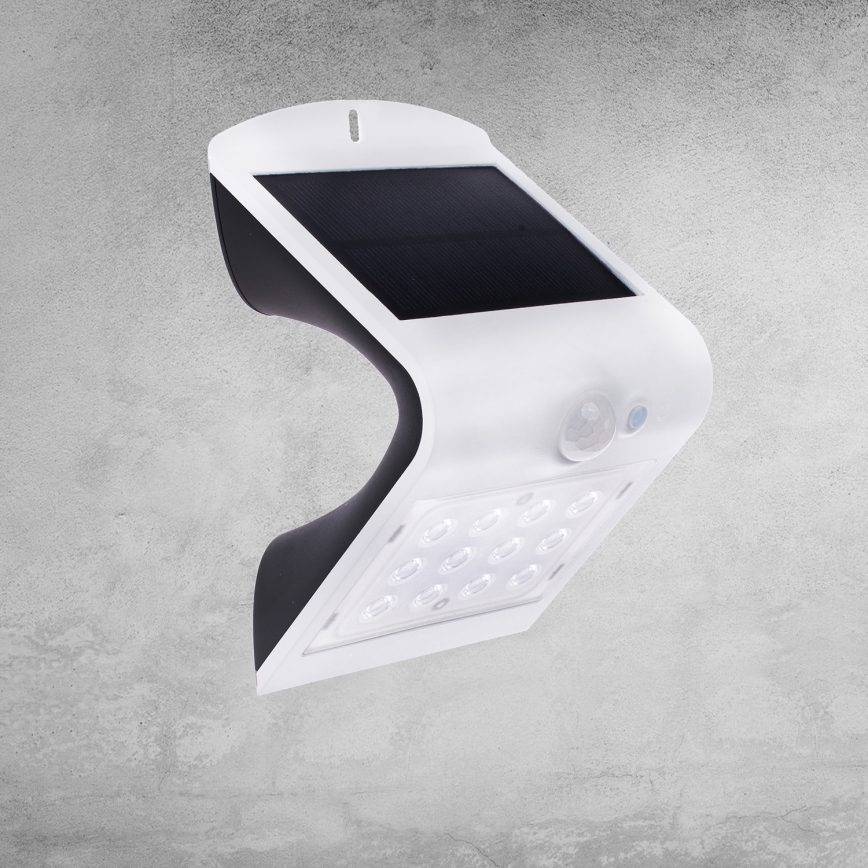 LED Iluminação solar com sensor de movimento LED/1,5W/1200 mAh 3,7V IP65