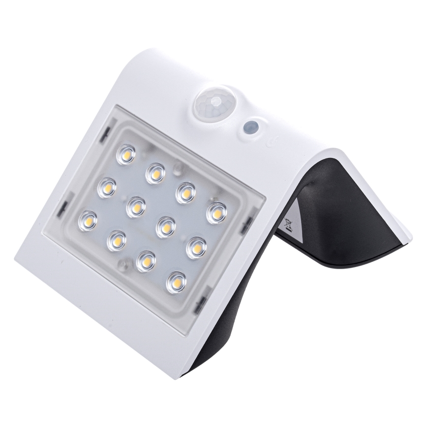 LED Iluminação solar com sensor de movimento LED/1,5W/1200 mAh 3,7V IP65