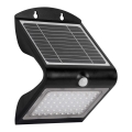 LED Iluminação solar com sensor de movimento LED/3,2W/2000 mAh 3,7V IP65