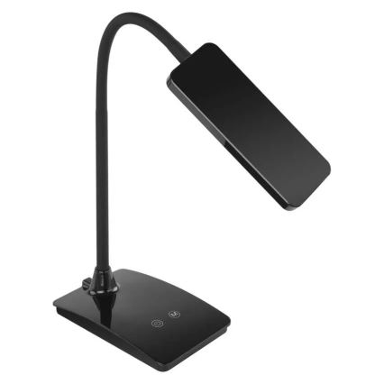 LED Lâmpada de mesa regulável EDDY LED/6W/230V 3000/4500/6800K preta