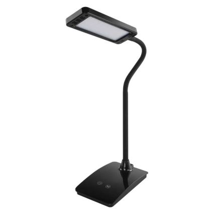 LED Lâmpada de mesa regulável EDDY LED/6W/230V 3000/4500/6800K preta