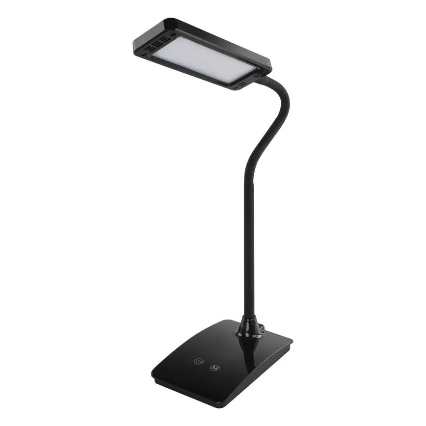 LED Lâmpada de mesa regulável EDDY LED/6W/230V 3000/4500/6800K preta