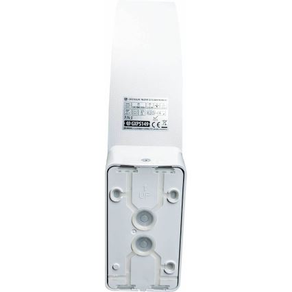 LED Lâmpada de parede exterior dimmável com sensor de movimento e crepuscular LED/12/15/20W/230V IP65 branca