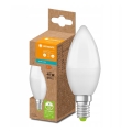 LED Lâmpada fabricada em plástico reciclado B40 E14/4,9W/230V 4000K - Ledvance