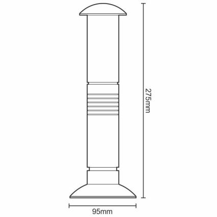 LED Lâmpada portátil 2xLED/1xD IPX4