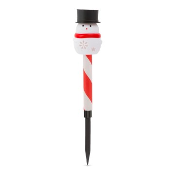 LED Lâmpada solar de Natal em forma de boneco de neve LED/1,2V IP44 200 mAh