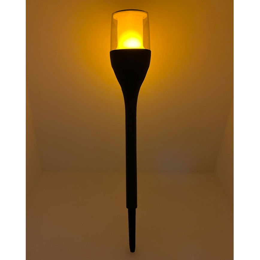 LED Lâmpada solar LED/1,2V 800 mAh IP44 preta