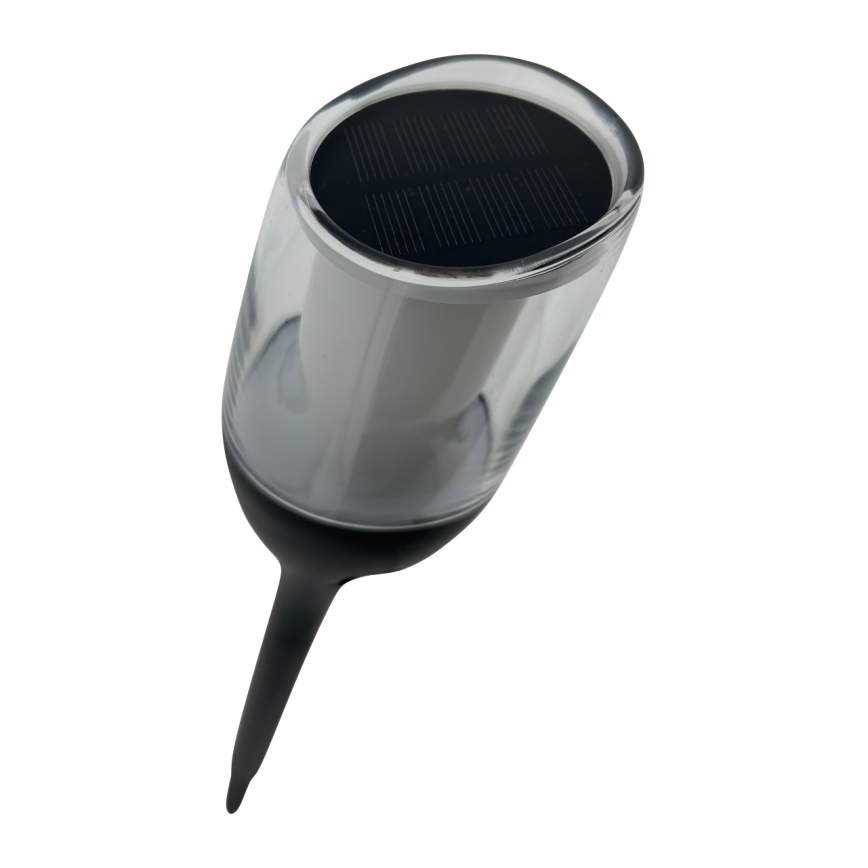 LED Lâmpada solar LED/1,2V 800 mAh IP44 preta