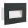 LED Luz embutida GLASI LED/3W/230V 3000K IP44 antracite