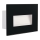 LED Luz embutida GLASI LED/3W/230V 4000K IP44 preto antigo