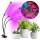LED Regulação flexible candeeiro de mesa com clipe para o cultivo de plantas VITARO 3xLED/10W/230V preto