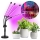 LED Regulação flexível candeeiro de mesa para o cultivo de plantas VITARO 4xLED/10W/230V preto