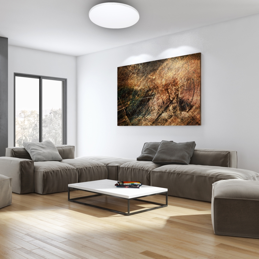 LED regulação Luz de teto com controlo remoto SIENA LED/68W/230V