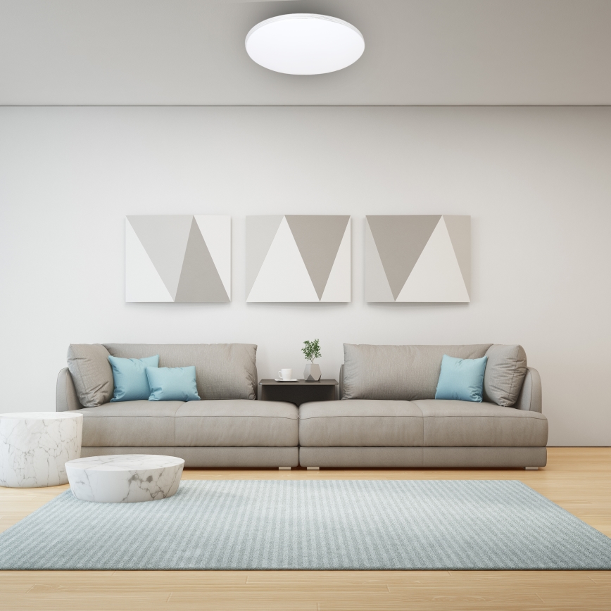 LED regulação Luz de teto com controlo remoto SIENA LED/68W/230V