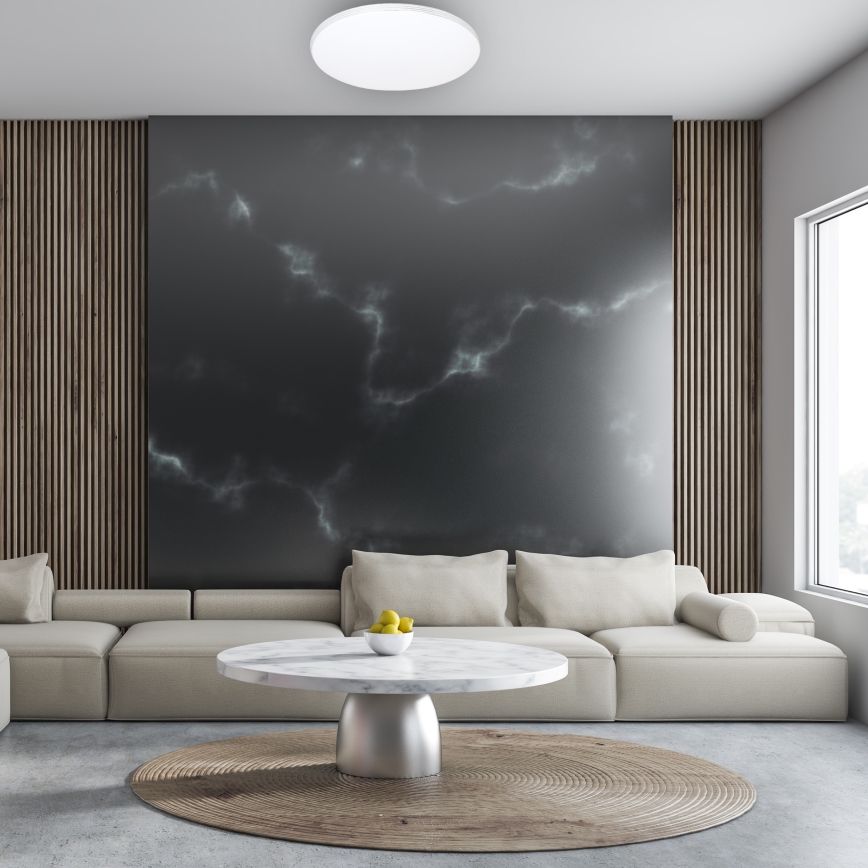 LED regulação Luz de teto com controlo remoto SIENA LED/68W/230V