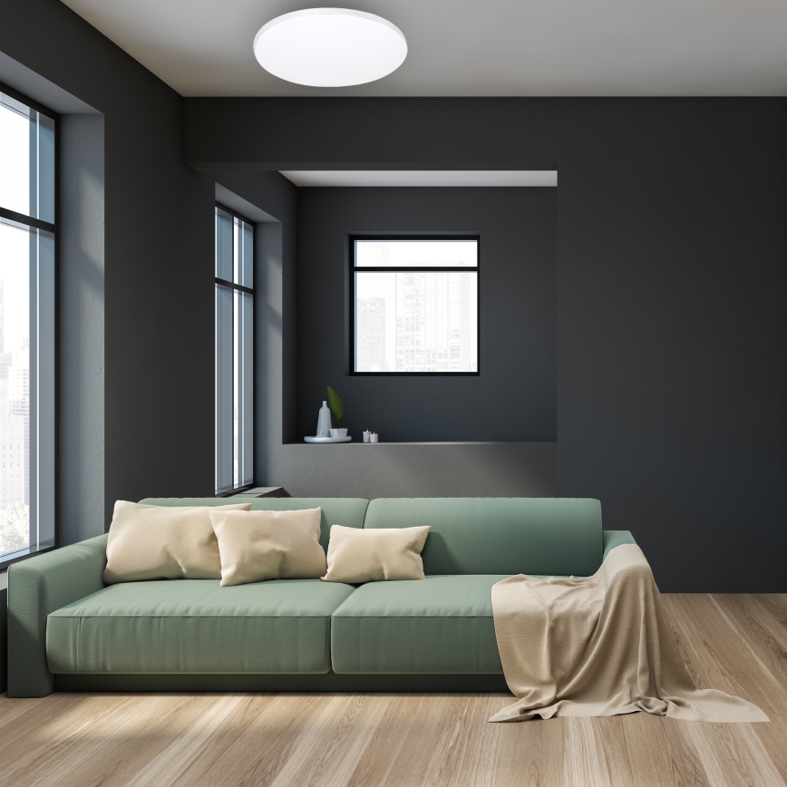 LED regulação Luz de teto com controlo remoto SIENA LED/68W/230V