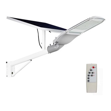 LED Regulação solar rua candeeiro SAMSUNG CHIP LED/50W/6,4V 4000K IP65 + controlo remoto