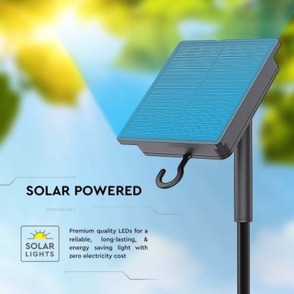 LED Regulação solar tira LED/1,2W/3,7V 4000K IP67 5m + controlo remoto
