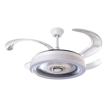 LED Regulação teto tap LED/60W/230V 3000-6000K diâmetro 50 cm branco + comando