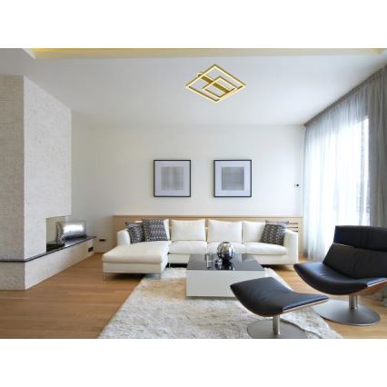 LED regulável candeeiro de teto LED/95W/230V 3000-6500K + comando remoto