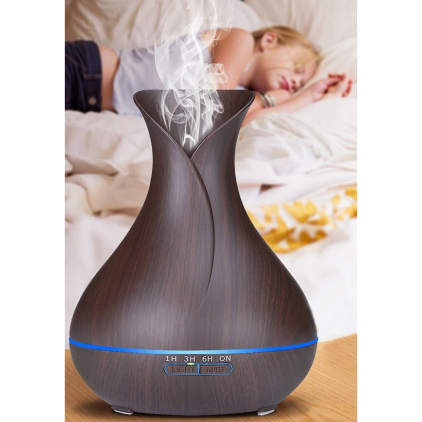 LED RGB Humidificador e ionizador de ar 400 ml
