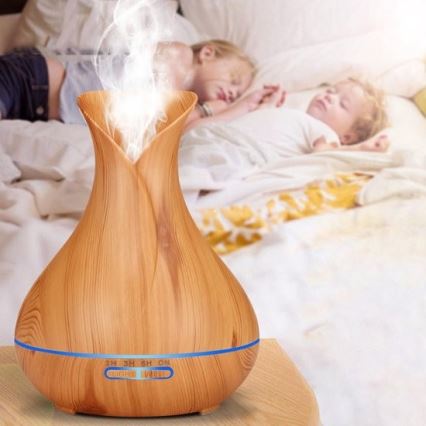 LED RGB Humidificador e ionizador de ar 400 ml