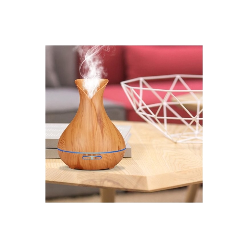 LED RGB Humidificador e ionizador de ar 400 ml