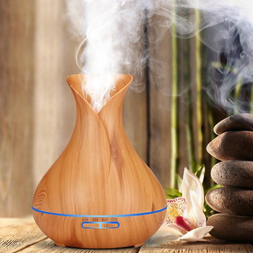 LED RGB Humidificador e ionizador de ar 400 ml