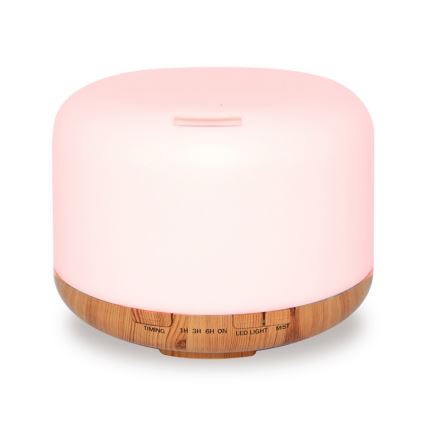 LED RGB Humidificador e ionizador de ar 500 ml