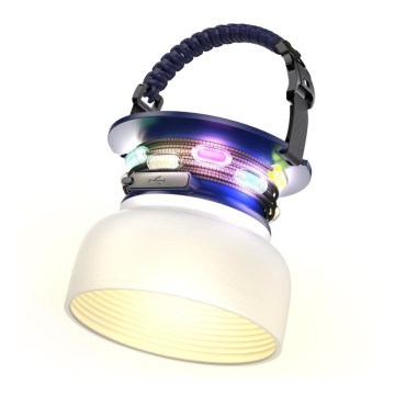 LED RGB Portátil solar rechargeable candeeiro com uma LED corrente LED/10W/5V 3600 mAh IP65