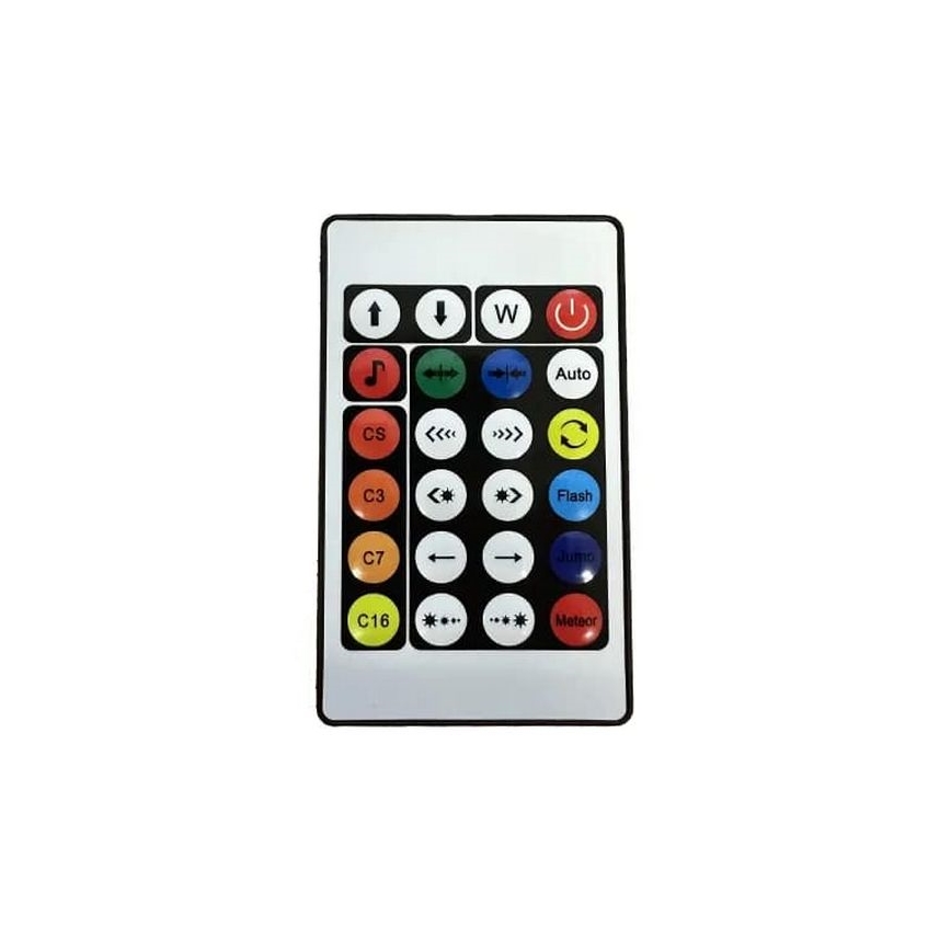 LED RGBW Candeeiro de chão com regulação LED/12W/230V + controlo remoto