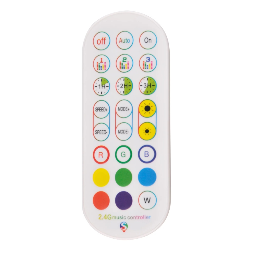 LED RGBW Candeeiro de chão com regulação MAGICAL LED/7W/230V + comando