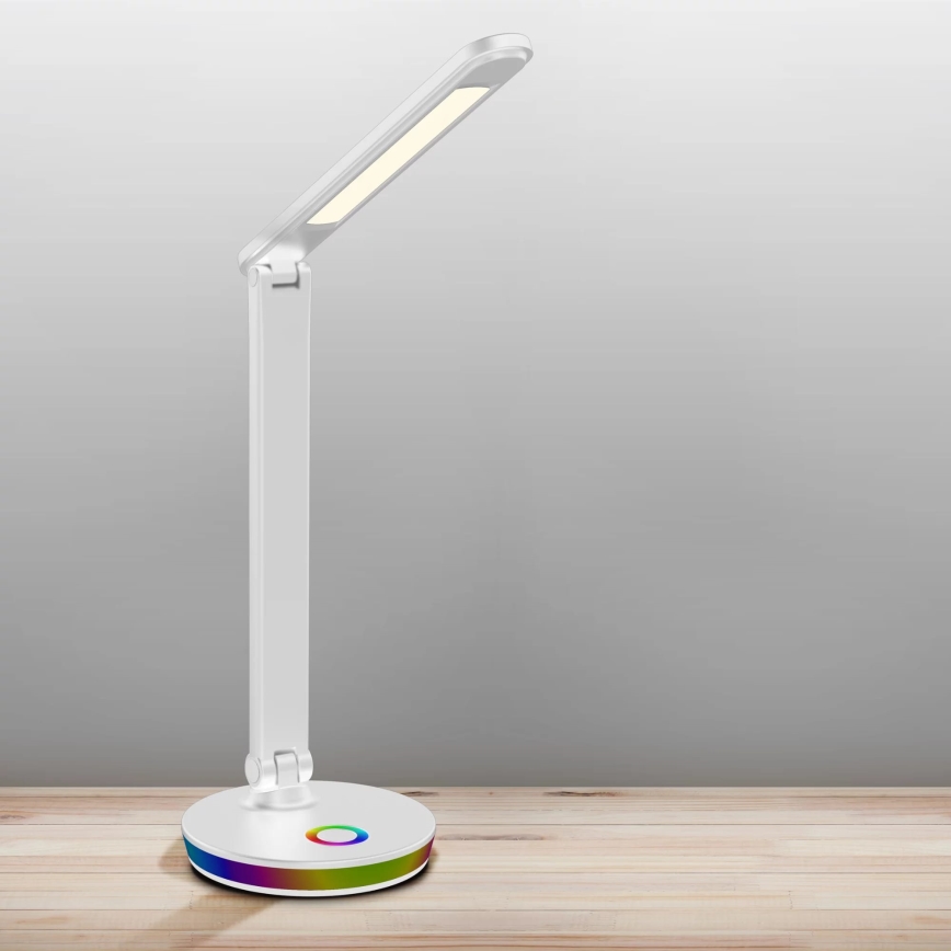 LED RGBW Candeeiro de mesa táctil com regulação NEPTUN LED/7W/230V branco