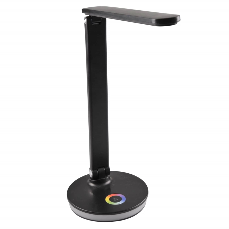 LED RGBW Candeeiro de mesa táctil com regulação NEPTUN LED/7W/230V preto