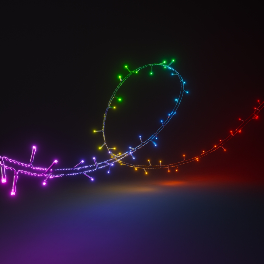 Nanoleaf - LED RGBW Exterior Corrente de Natal ESSENTIALS 250xLED 2x10m 2700-6500K Wi-Fi IP44