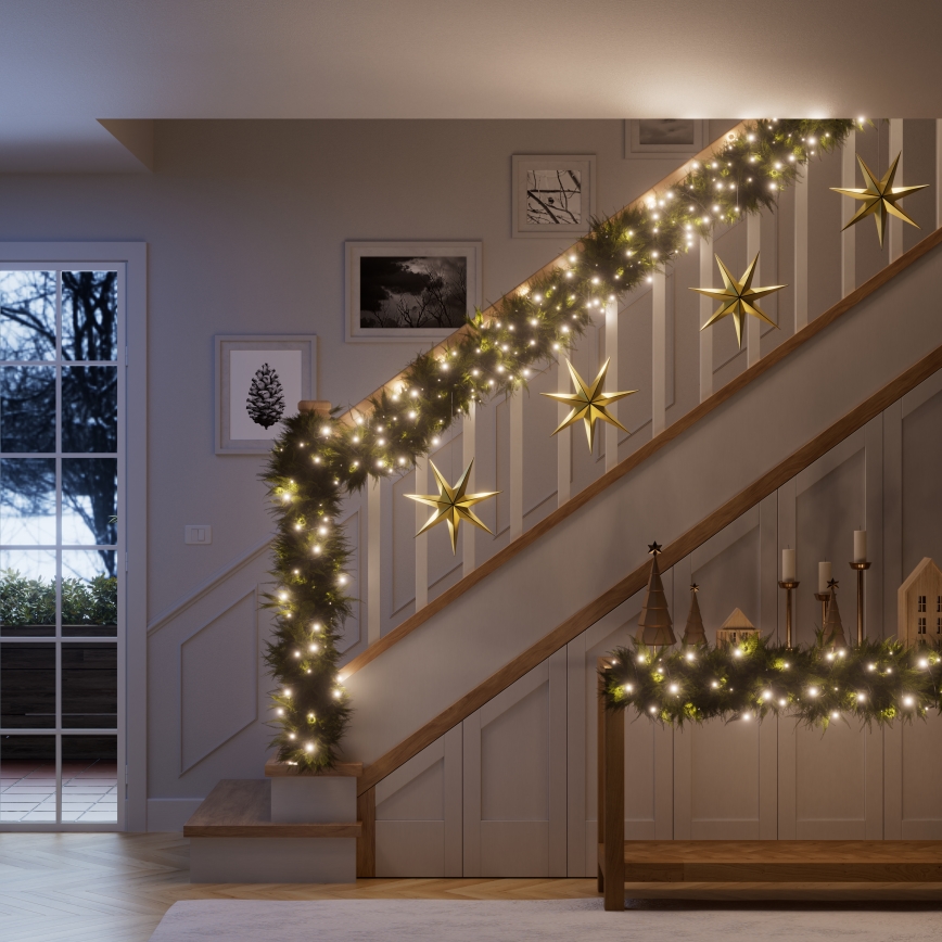Nanoleaf - LED RGBW Exterior Corrente de Natal ESSENTIALS 250xLED 2x10m 2700-6500K Wi-Fi IP44