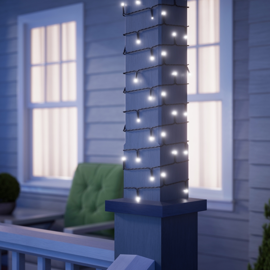 Nanoleaf - LED RGBW Exterior Corrente de Natal ESSENTIALS 250xLED 2x10m 2700-6500K Wi-Fi IP44