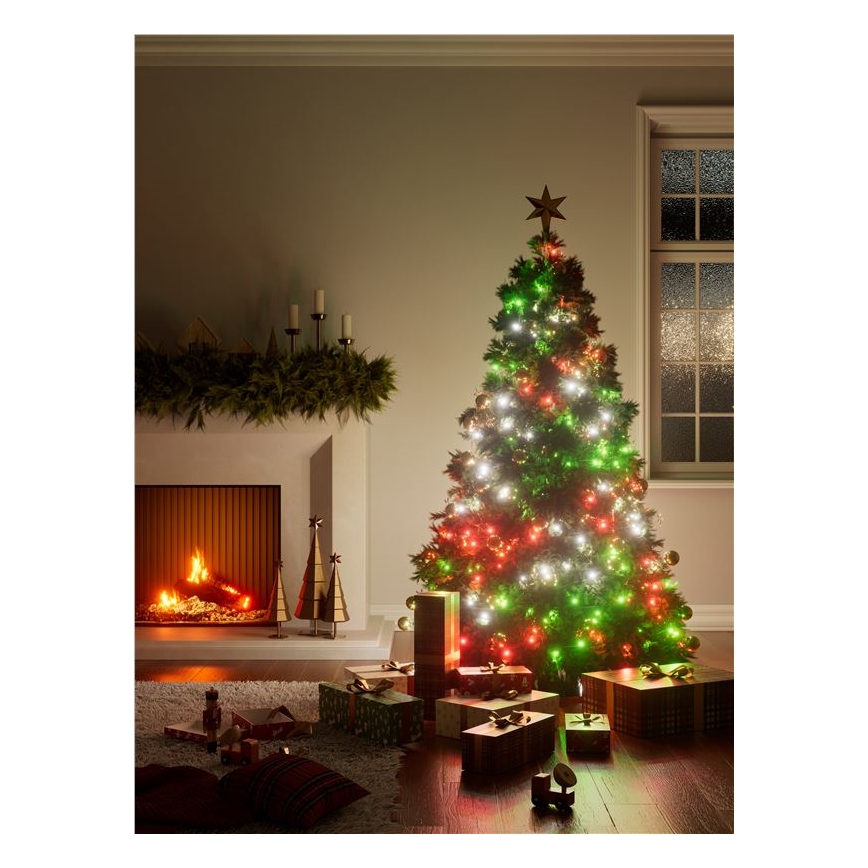 Nanoleaf - LED RGBW Exterior Corrente de Natal ESSENTIALS 250xLED 2x10m 2700-6500K Wi-Fi IP44